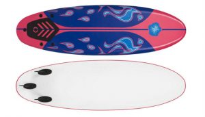 Extruded Polystyrene (XPS) surfboard