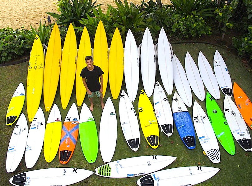 surfboards collection