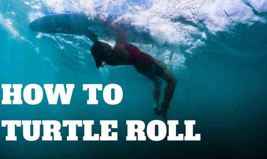 9 Tips on How to Turtle Roll Long Surfboards in Waves in the Safest and Most Efficient Way