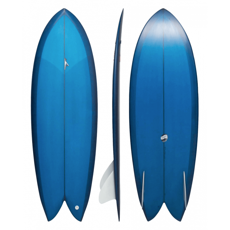 Twin Fin Fish Surfboard