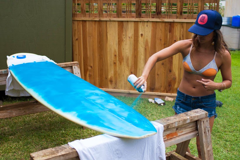 Paint Your Surfboard