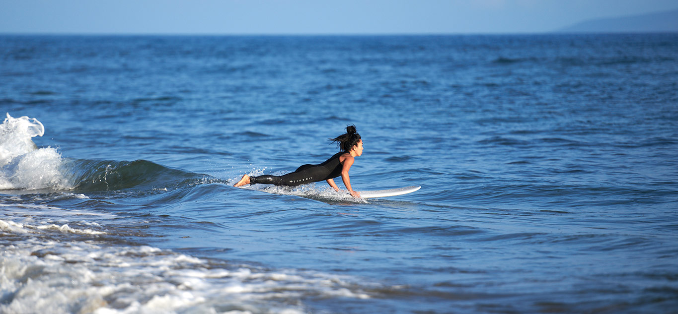 beginner surfer