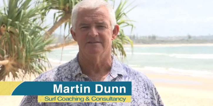 martin dunn surf coach