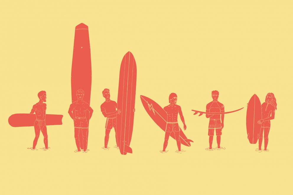 evolution of surfboards