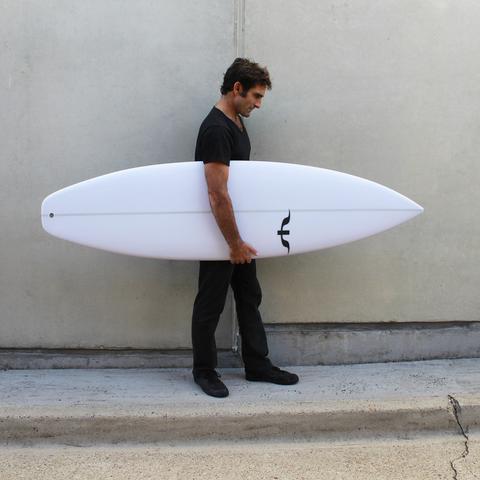 The Psillakis Hipster Model Hand Shaped Surfboard 