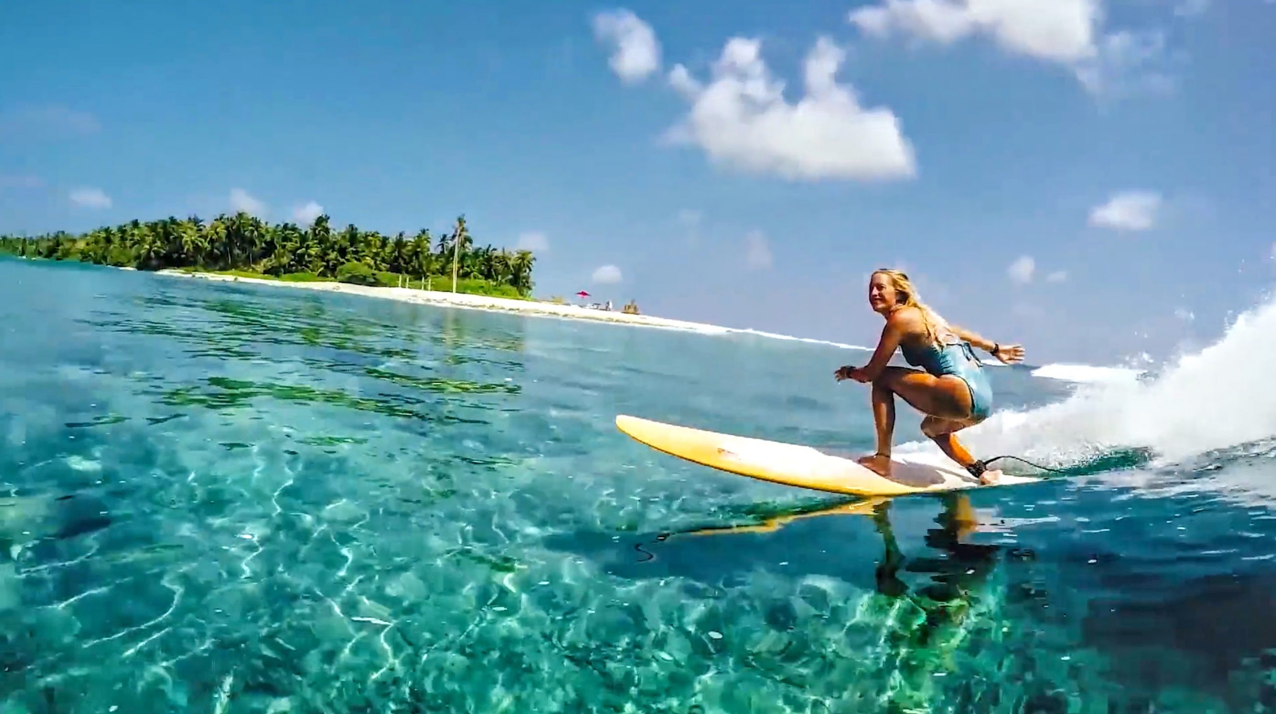 surfing in Maldives