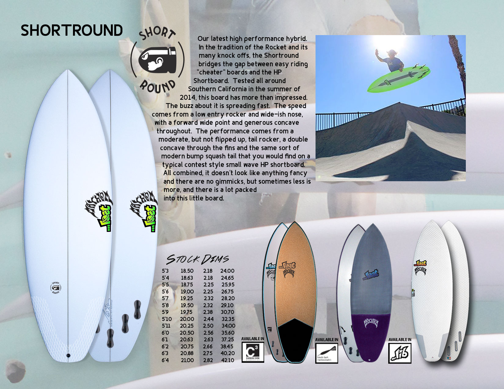 Lost Surfboards Short Round, its main pros and cons
