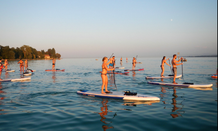 Stand Up Paddleboard in Konstanz, Germany