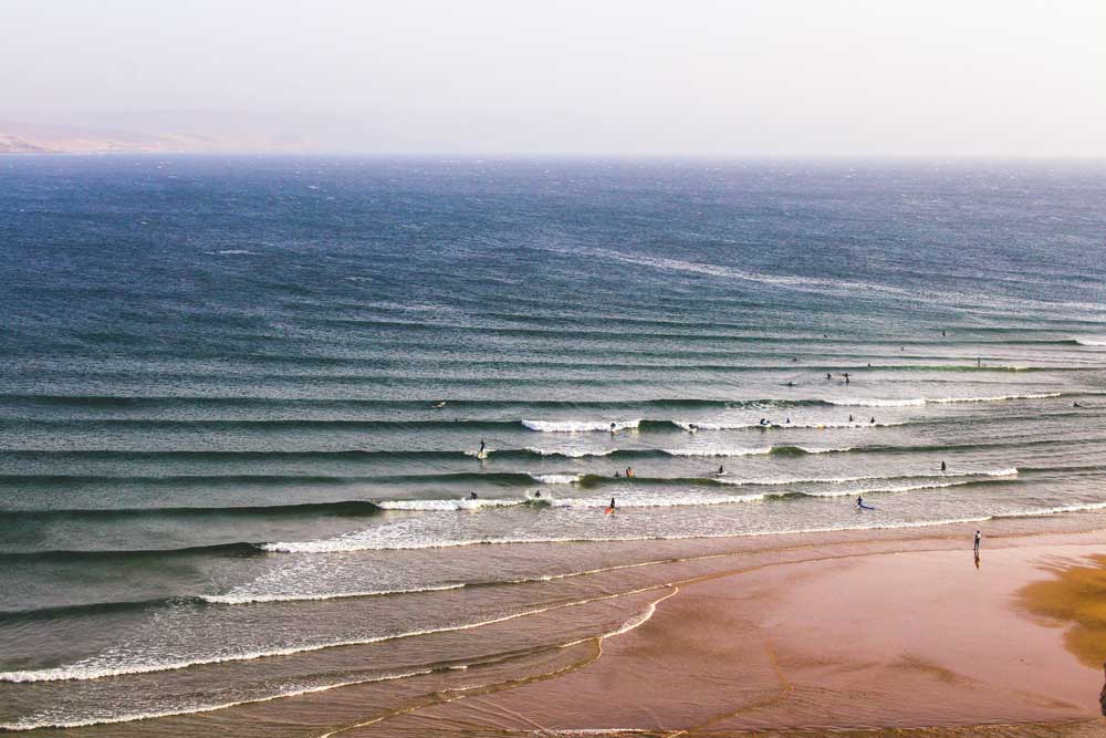 Agadir surfing