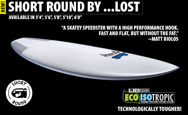  Lib Tech X LOST Introduces the SHORT ROUND