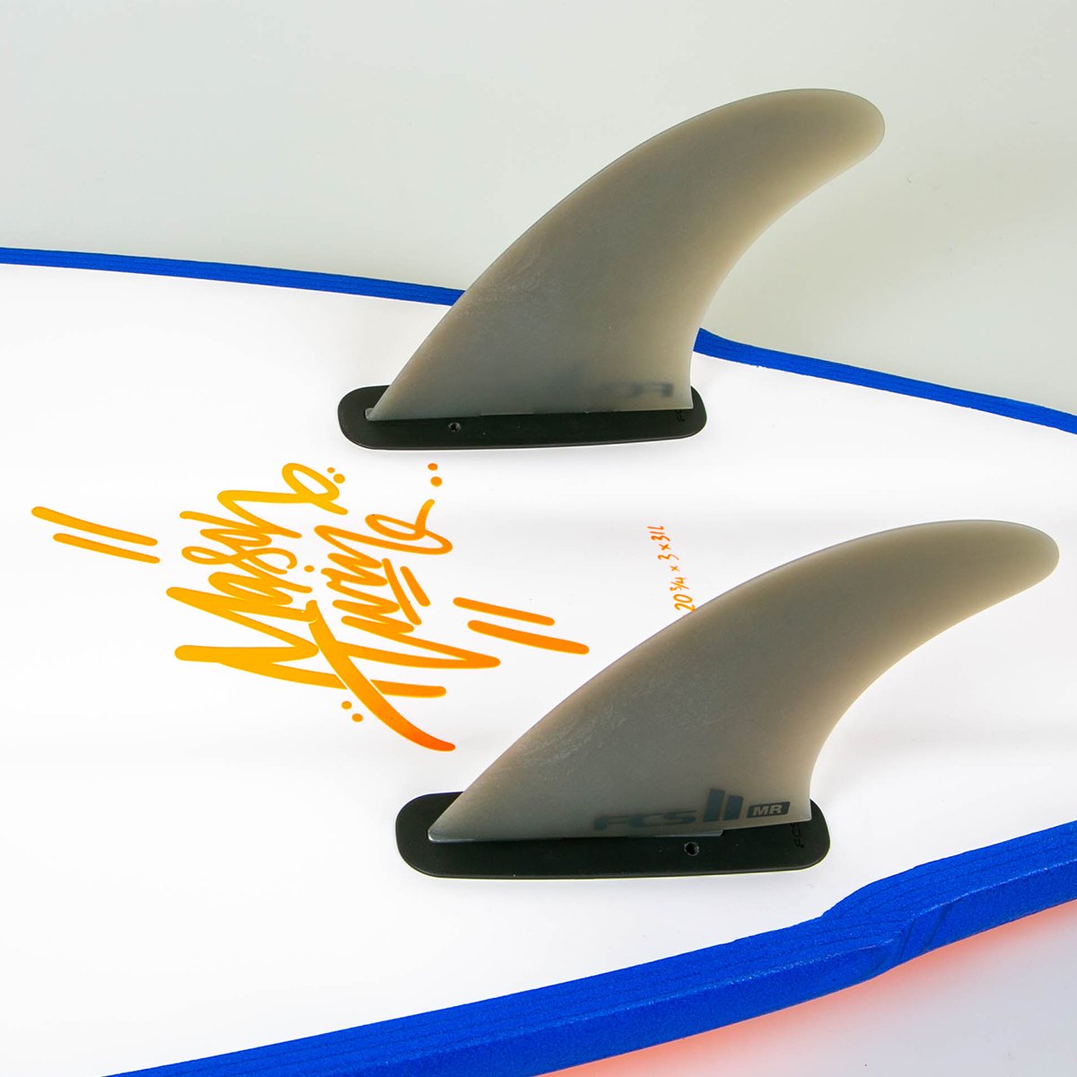 Twin fins surfboard