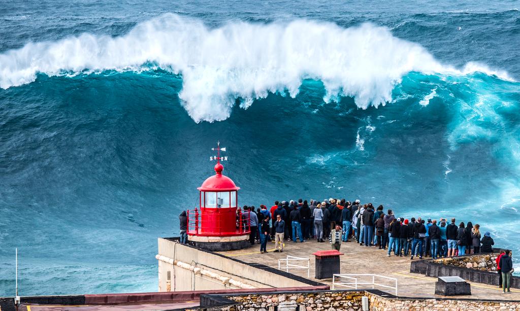 ride the giant tide in portugal