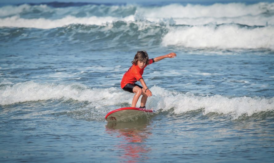 How to teach kids to surf