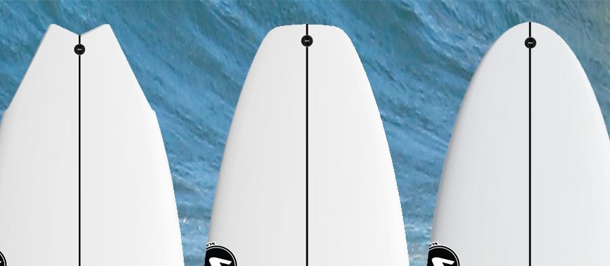 Surfboard tail