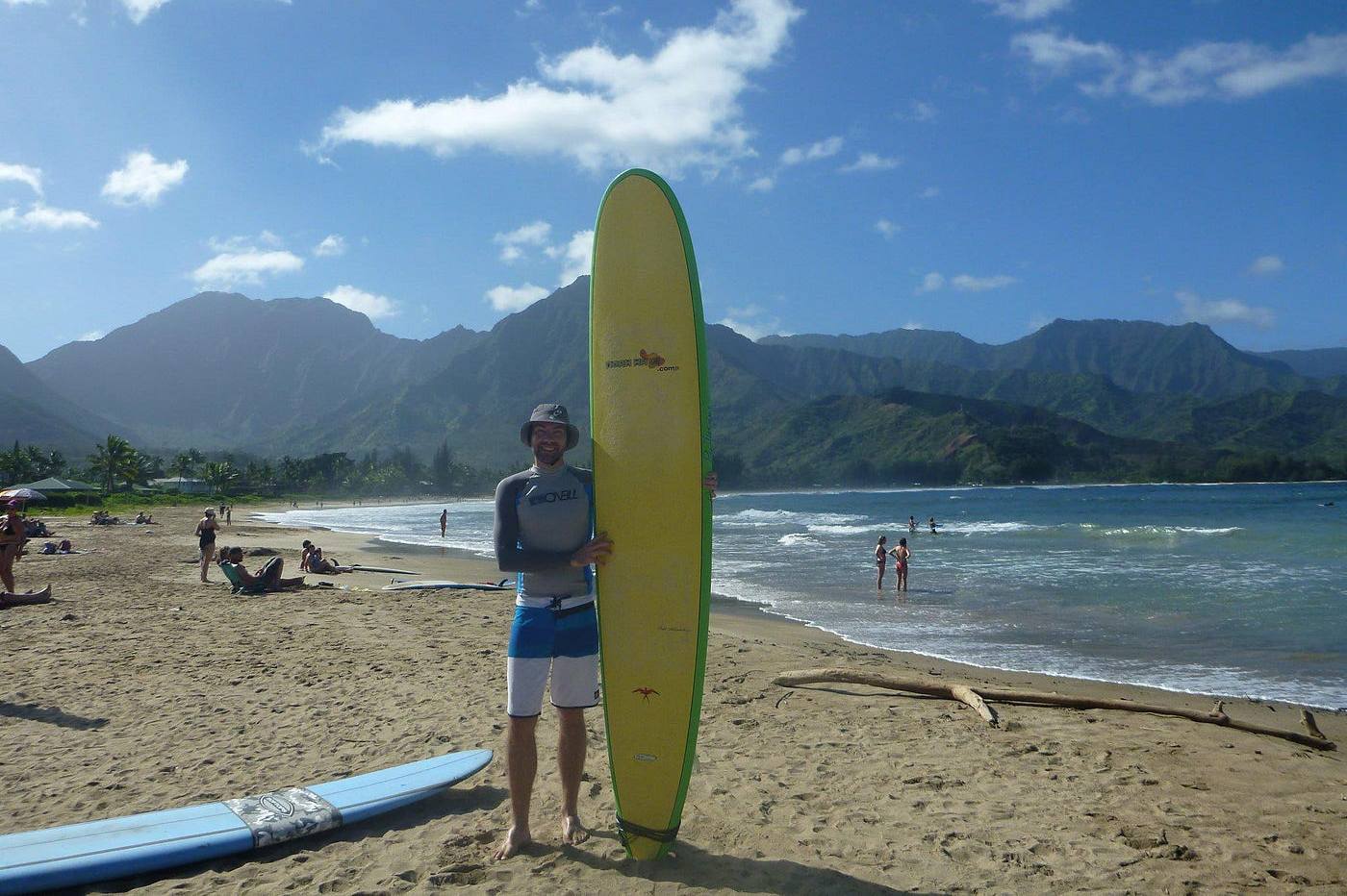 Get Started with Surfing in Hanalei Bay