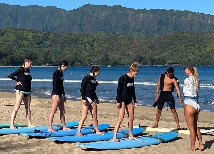 Hanalei Surf lessons