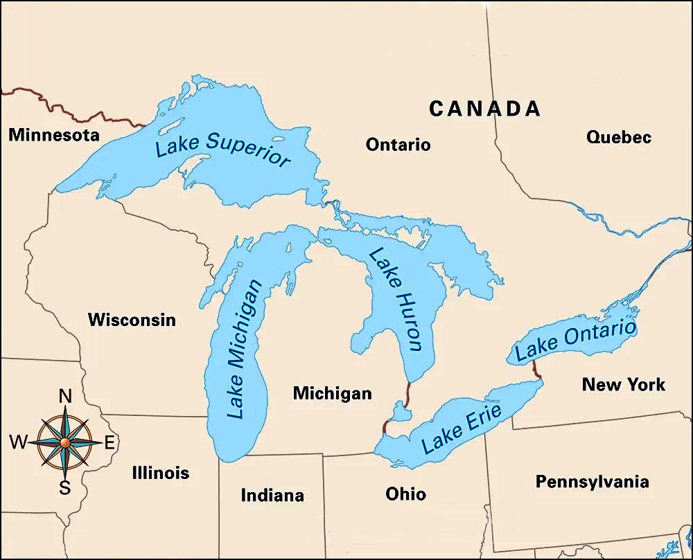 Great-Lakes-map