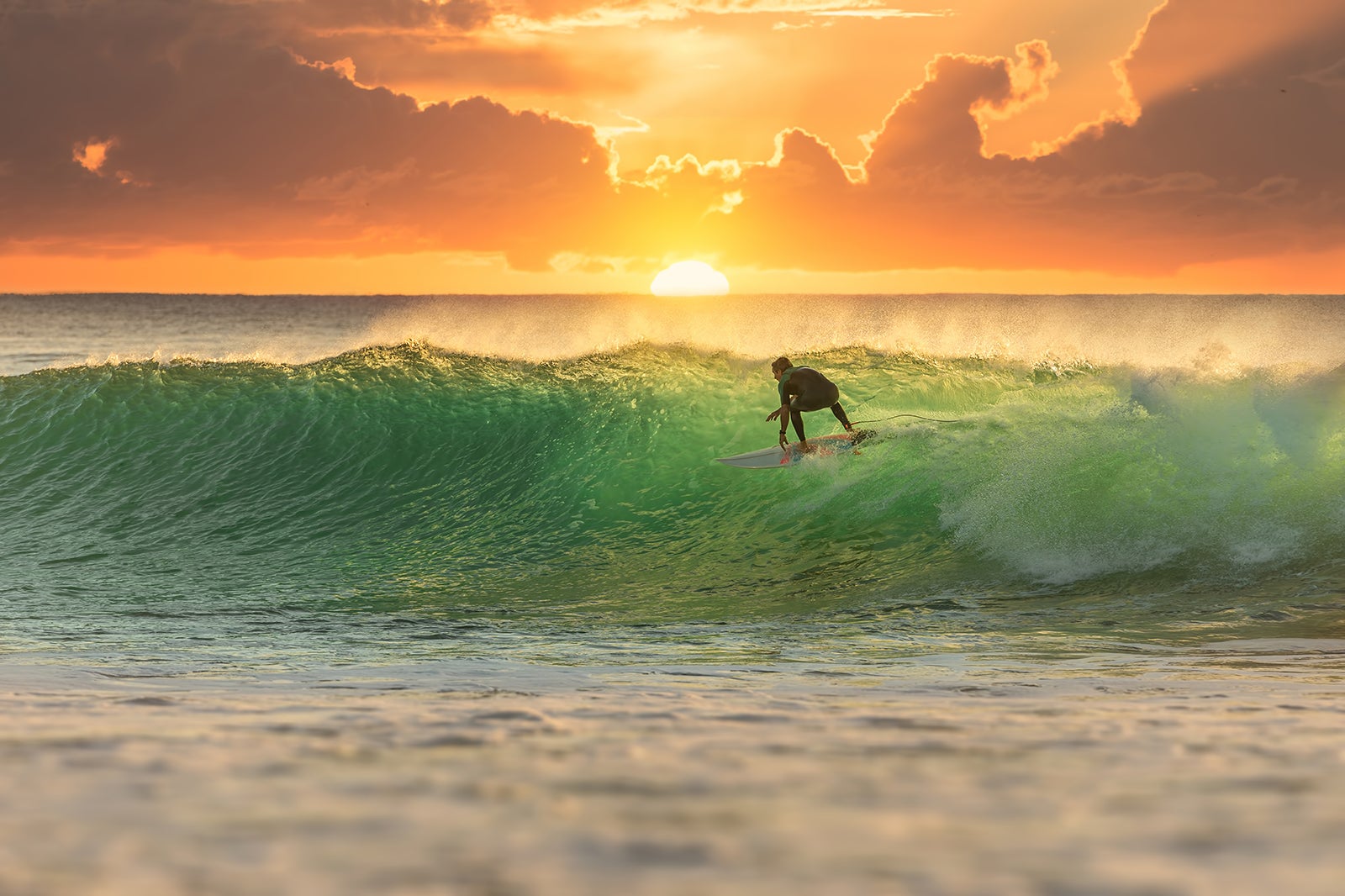 surfing in Miami