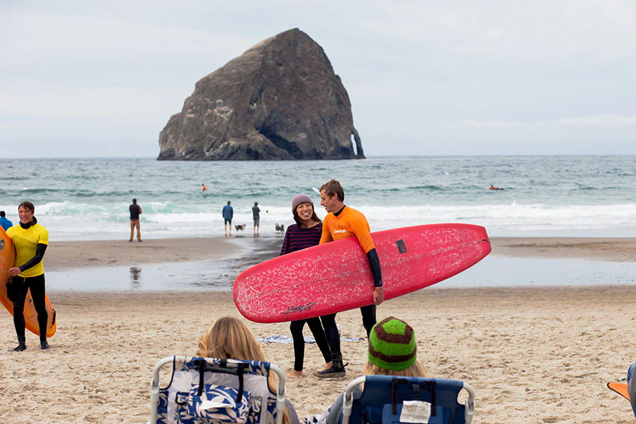surfing culture Oregon coast