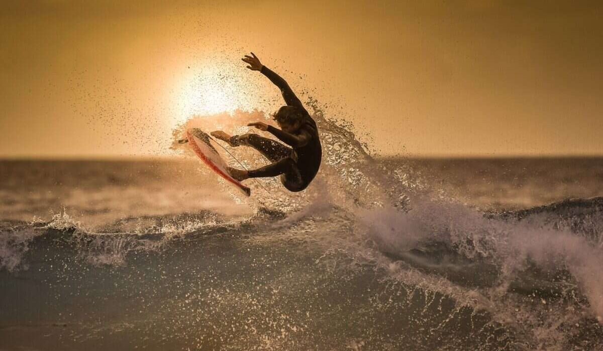 Surfing in Spain
