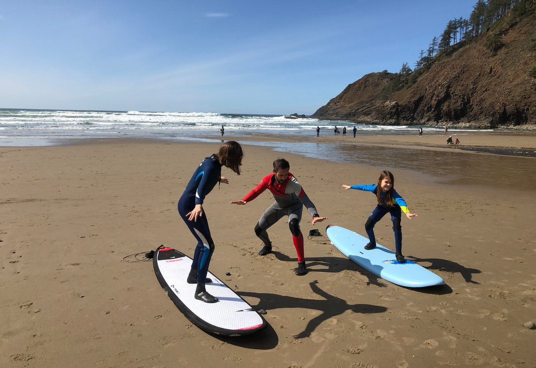 Surfing in Oregon for beginners