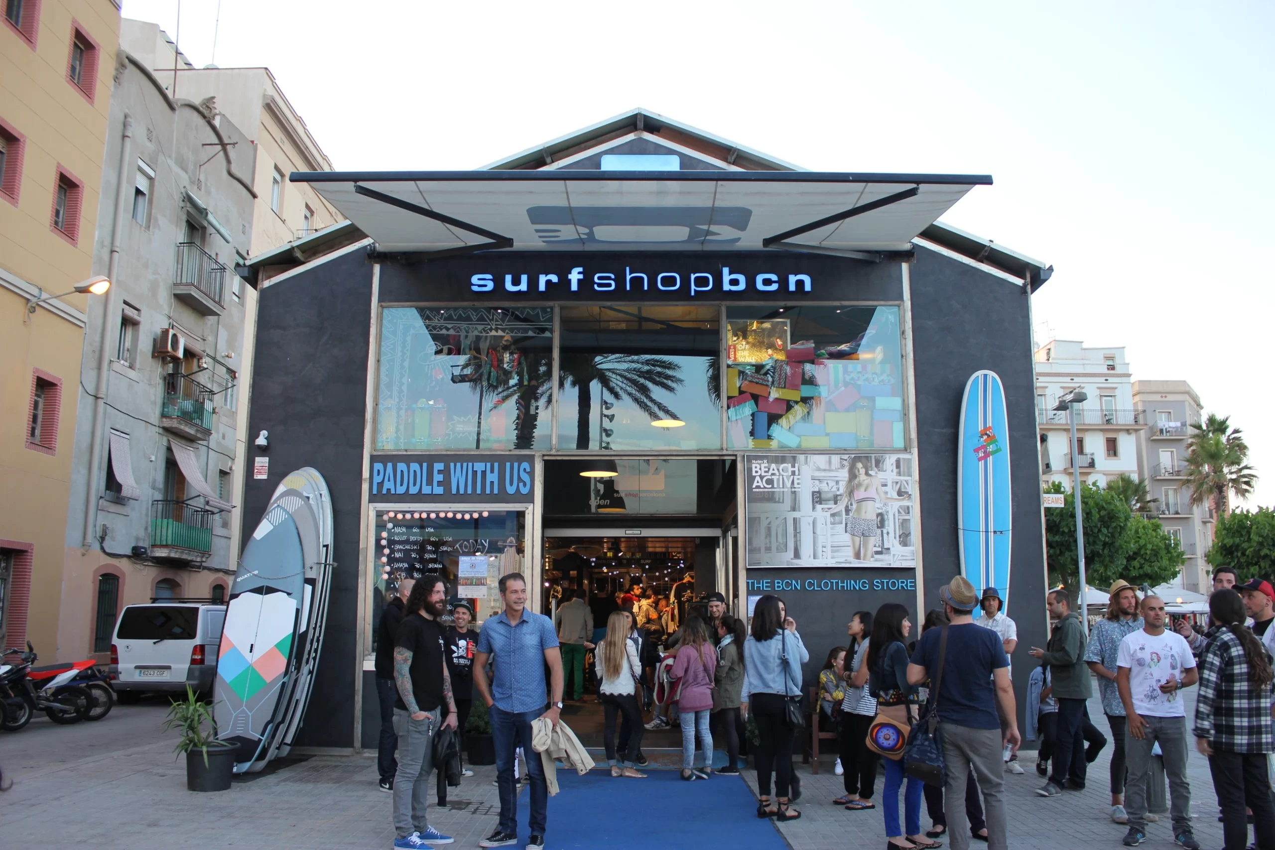 surf shops in Spain