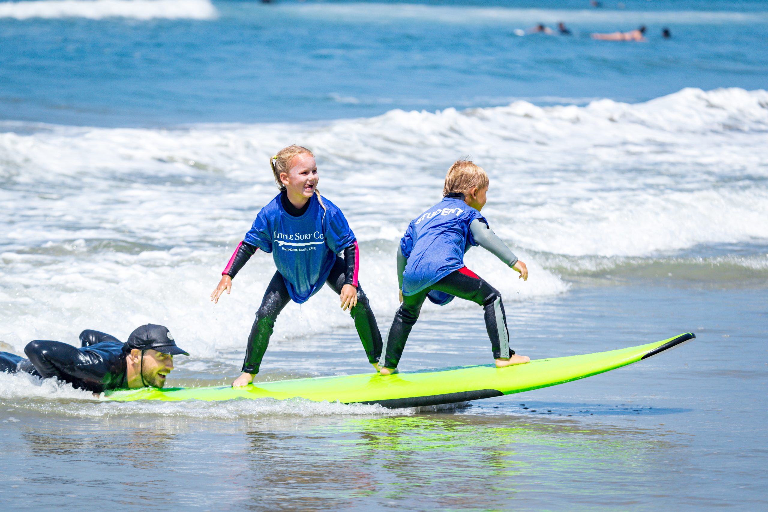 Huntington Beach Surf School kid
