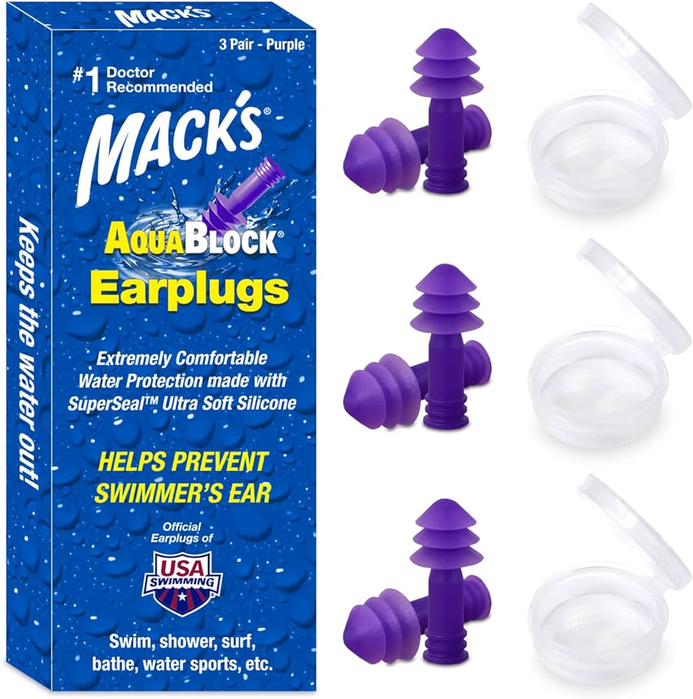 Mack's AquaBlock Earplugs