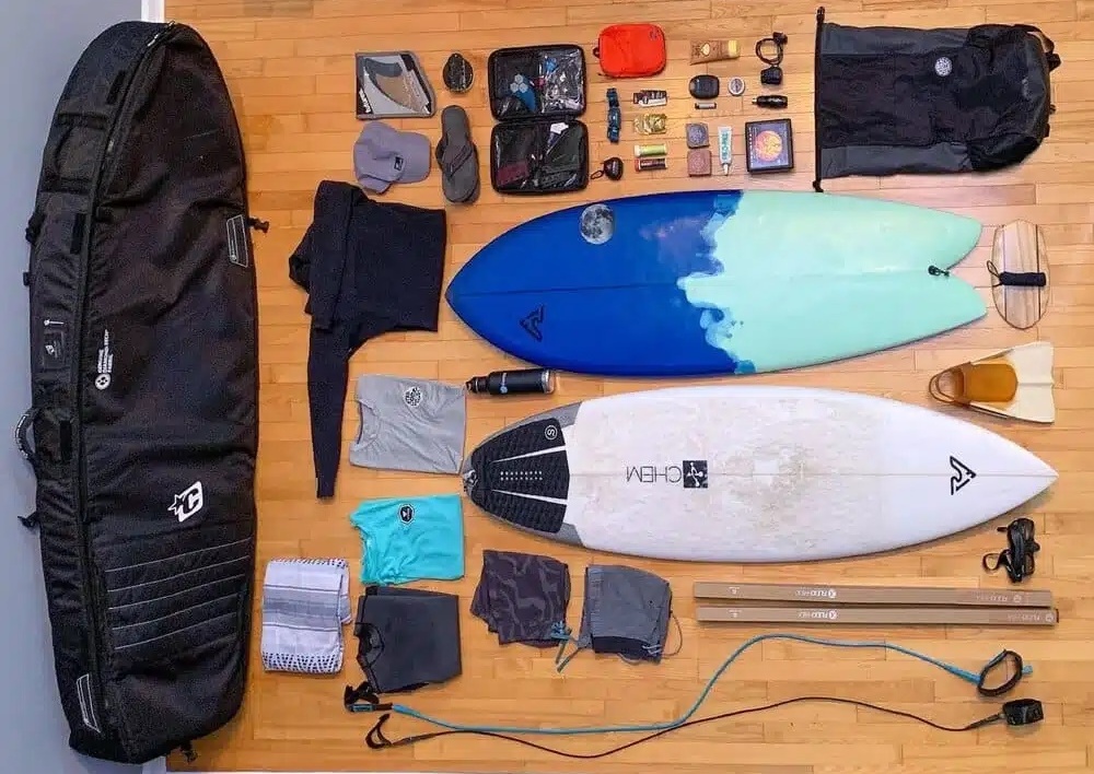 Packing List for Surfing