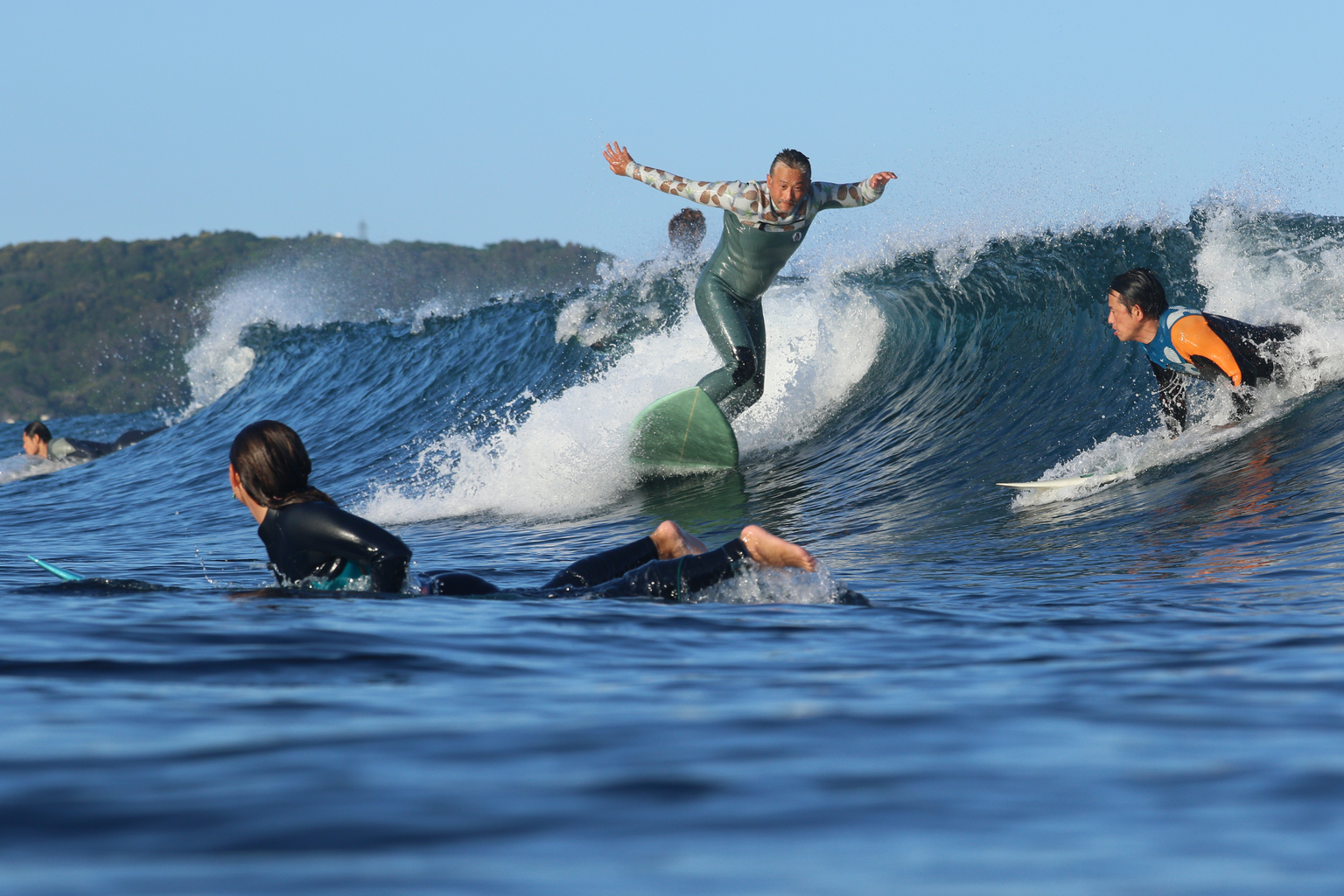 surfing popular in Japan