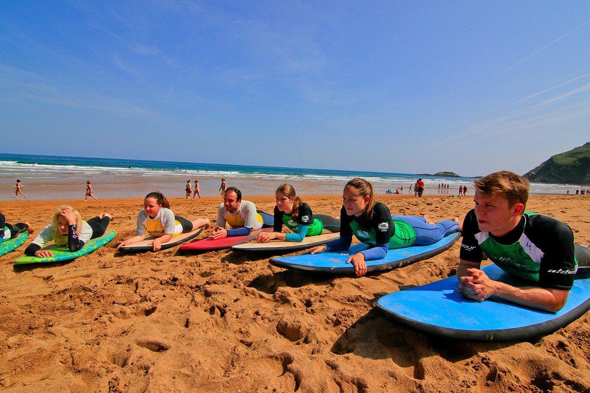 surf camp Spain
