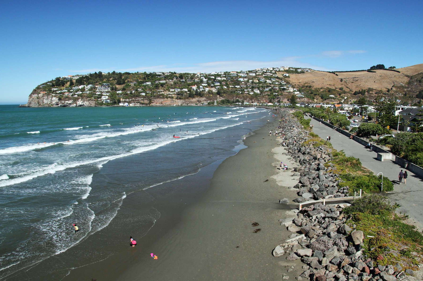 Sumner Beach in Christchurch New Zealand