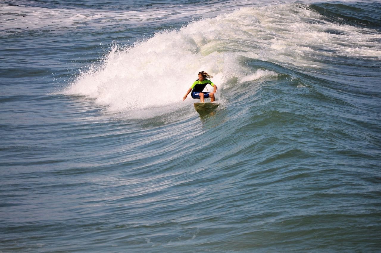 Surfing in North Carolina