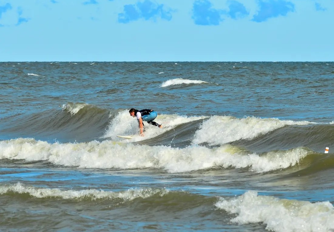 surfing in Cleveland