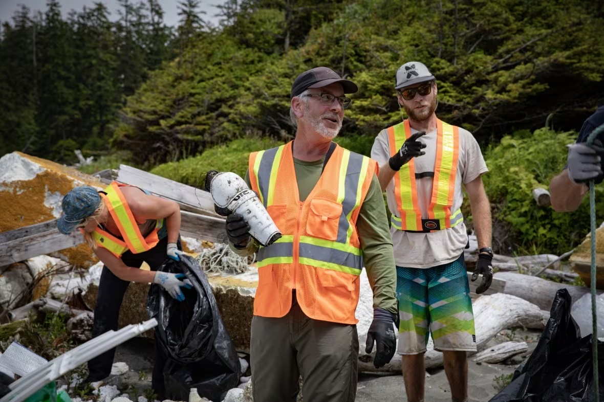 Tofino Vancouver Island clean up beach