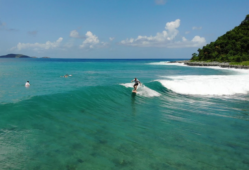 Virgin Islands surfing