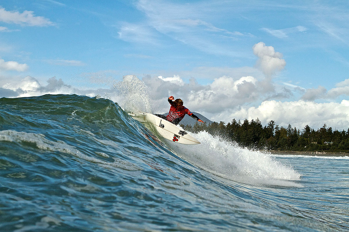Surfing Vancouver Island